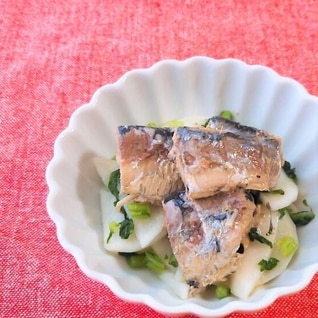 簡単おつまみ！鰯缶とかぶのマリネ